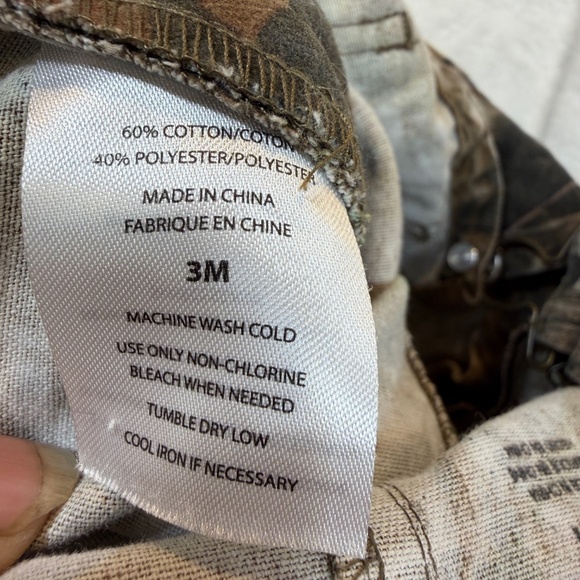 Bass Pro Shop Infant Coverall Shorts Camo Size 3 month Unisex - Picture 5 of 6